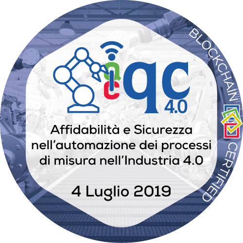 "Affidabilità e Sicurezza nell'automazione dei processi di misura nell'industria 4.0.
Cyber Security e Blockchain"